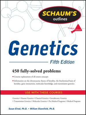 Book cover for Schaum's Outline of Genetics, Fifth Edition