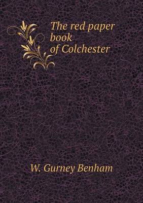 Book cover for The Red Paper Book of Colchester