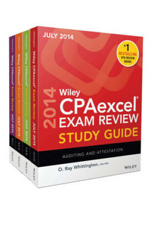 Cover of Wiley CPAexcel Exam Review 2014 Study Guide July Set