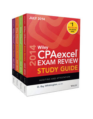 Book cover for Wiley CPAexcel Exam Review 2014 Study Guide July Set