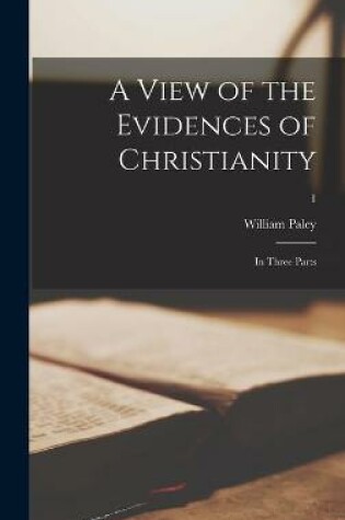 Cover of A View of the Evidences of Christianity
