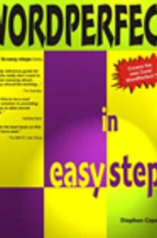 Cover of Wordperfect in Easy Steps