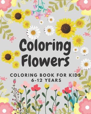 Book cover for Coloring Flowers