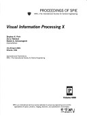 Cover of Visual Information Processing X