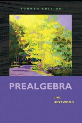 Cover of Prealgebra