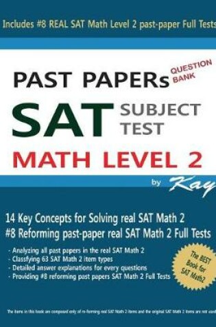 Cover of PAST PAPERs QUESTION BANK SAT SUBJECT TEST MATH LEVEL 2