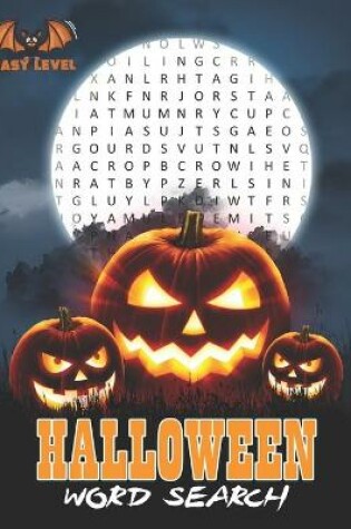 Cover of Halloween Word Search Easy Level