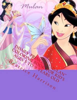 Book cover for Disney Princess Mulan Coloring Book