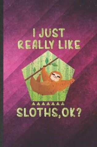 Cover of I Just Really Like Sloths Ok