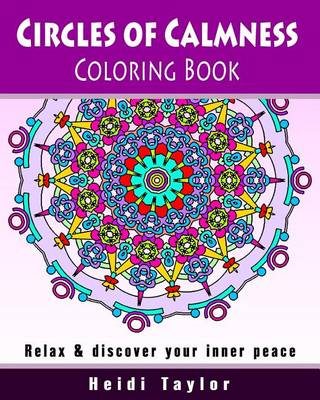 Book cover for Circles of Calmness Coloring Book