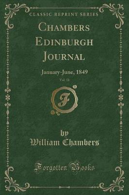 Book cover for Chambers Edinburgh Journal, Vol. 11