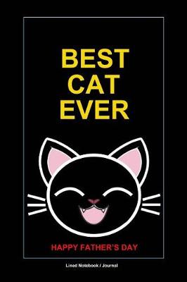Book cover for Best cat dad ever journal