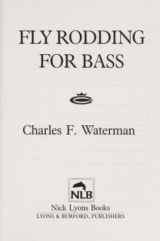 Cover of Fly Rodding for Bass