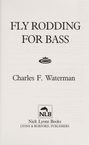 Book cover for Fly Rodding for Bass