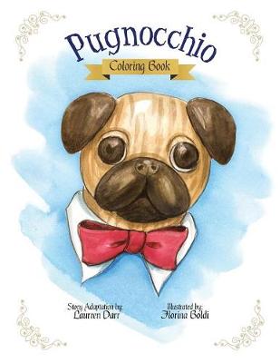 Book cover for Pugnocchio Coloring Book