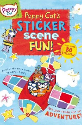 Cover of Poppy Cat's Sticker Scene Fun