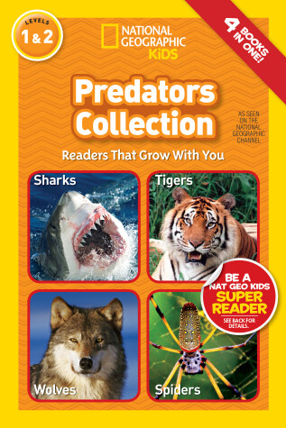 Book cover for National Geographic Readers: Predators Collection