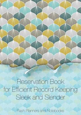 Book cover for Reservation Book for Efficient Record Keeping - Sleek and Slender