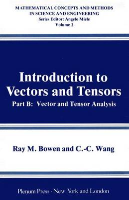 Book cover for Introduction to Vectors and Tensors