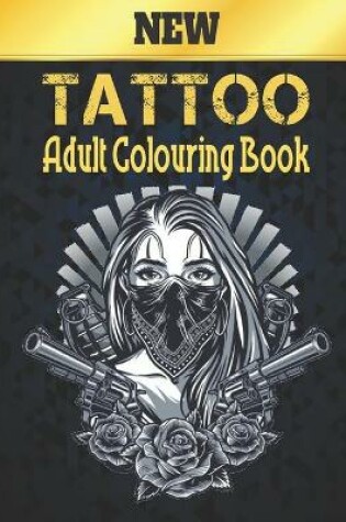 Cover of Colouring Book Tattoo Adult