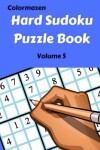 Book cover for Hard Sudoku Puzzle Book Volume 5