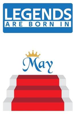 Book cover for Legends are born in May