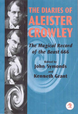 Book cover for The Diaries of Aleister Crowley