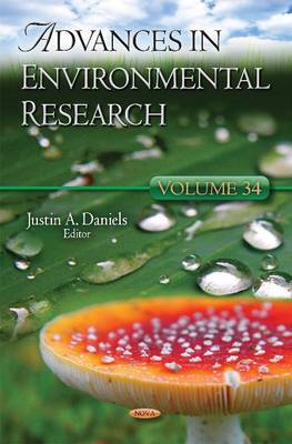 Cover of Advances in Environmental Research. Volume 34