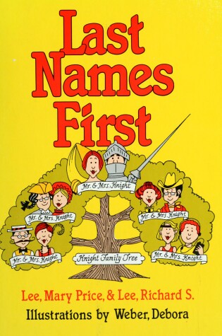 Cover of Last Names First