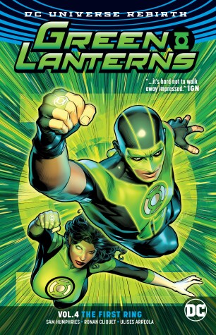 Book cover for Green Lanterns Vol. 4: The First Rings (Rebirth)