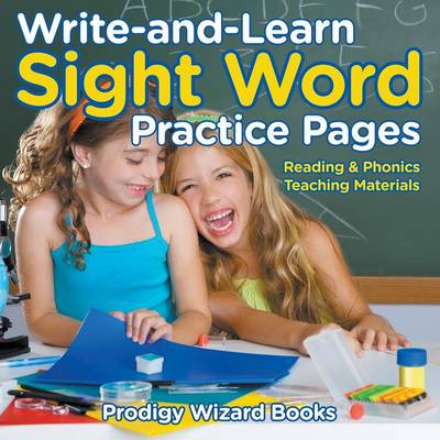 Book cover for Write-and-Learn Sight Word Practice Pages Reading & Phonics Teaching Materials