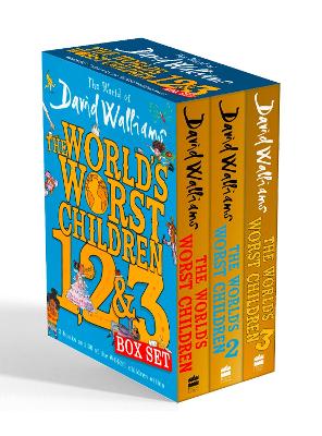 Book cover for The World of David Walliams: The World's Worst Children 1, 2 & 3 Box Set