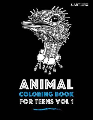 Book cover for Animal Coloring Book For Teens Vol 1