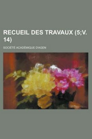 Cover of Recueil Des Travaux (5;v. 14)