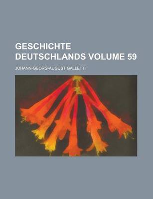 Book cover for Geschichte Deutschlands Volume 59