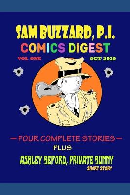 Book cover for Sam Buzzard, P.I. Comics Digest