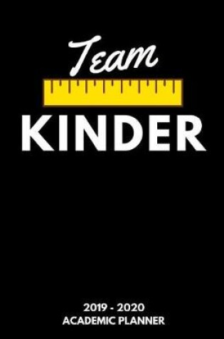 Cover of Team Kinder Academic Planner