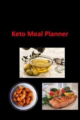 Book cover for keto meal planner