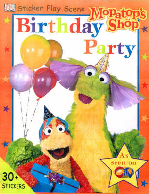 Book cover for Mopatop Sticker Playboard 2:  Birthday