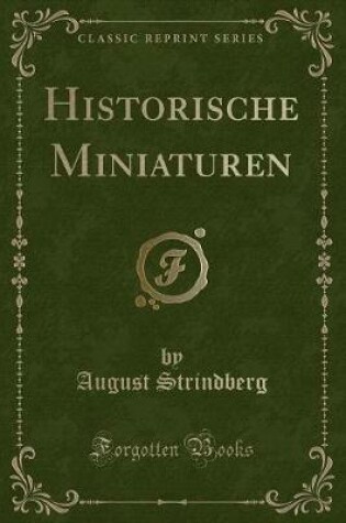 Cover of Historische Miniaturen (Classic Reprint)
