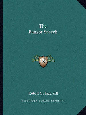 Book cover for The Bangor Speech