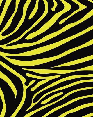 Cover of Journal Notebook Funky Wild Animal Print Zebra 9