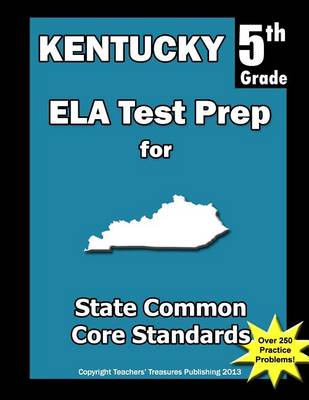 Book cover for Kentucky 5th Grade ELA Test Prep