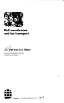 Book cover for Cell Membranes and Ion Transport