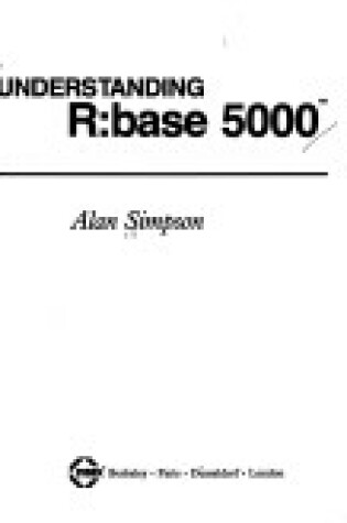 Cover of Understanding R-Base 5000