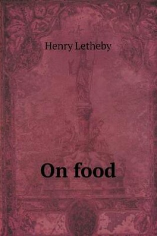 Cover of On food