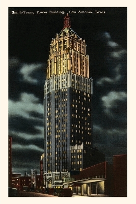 Book cover for Vintage Journal Night, Smith-Young Tower, San Antonio, Texas