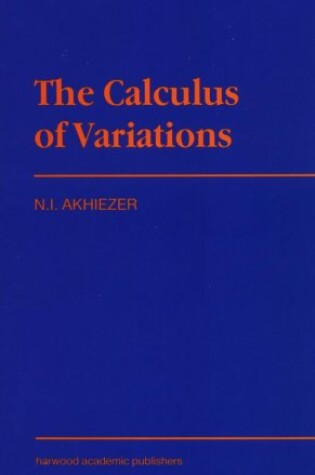 Cover of The Calculus of Variations