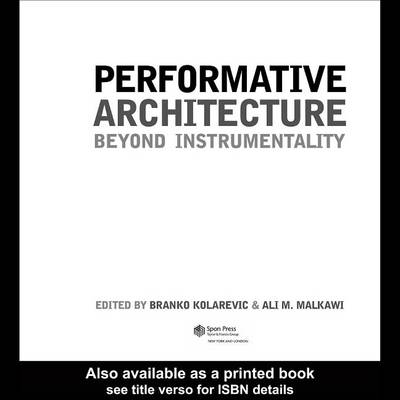 Cover of Peformative Architecture