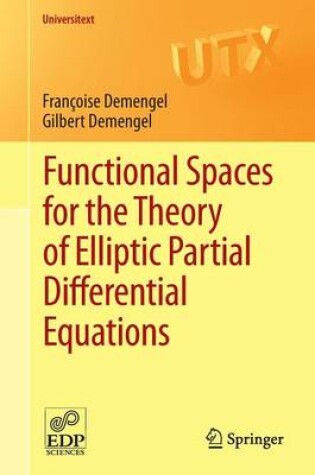 Cover of Functional Spaces for the Theory of Elliptic Partial Differential Equations